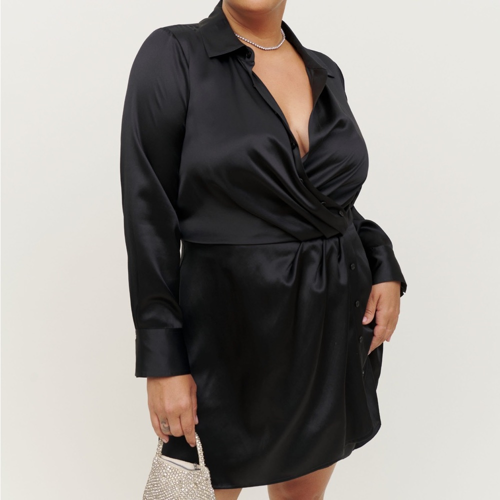 Reformation Alaine Silk Dress